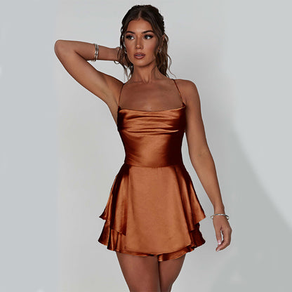elegant Short Dress Lady